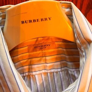 Two good quality Burberry Dress Shirts